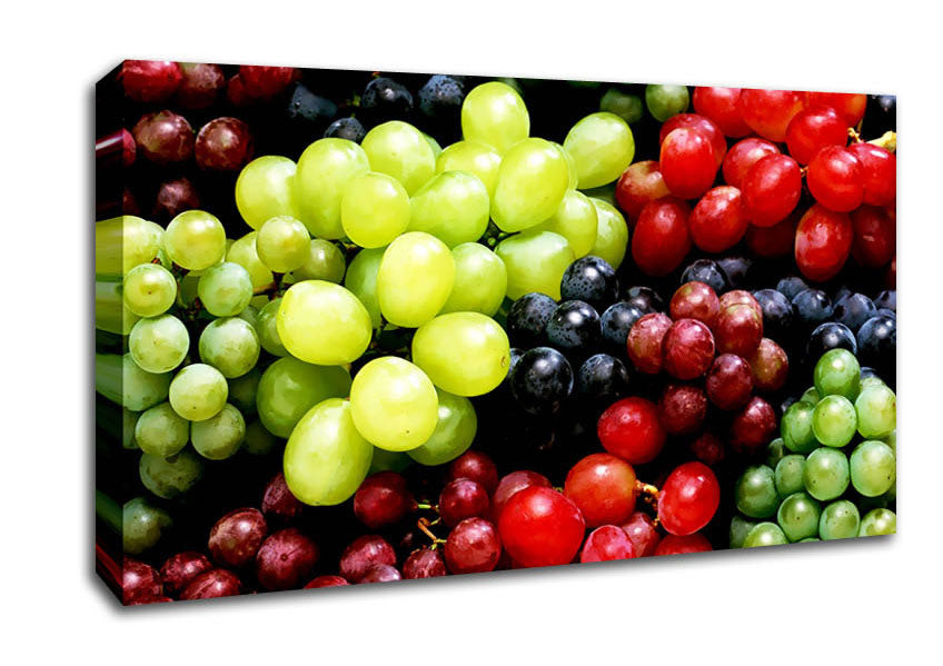 Nothing But Grapes Canvas Wall Art