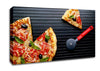 Pizza Sliced Canvas Wall Art