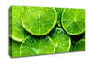 Lime Slices Canvas Wall Art