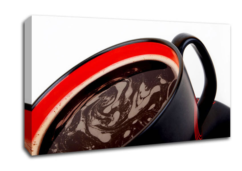 Morning Coffee Canvas Wall Art