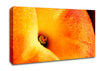 Peach Close-Up Canvas Wall Art