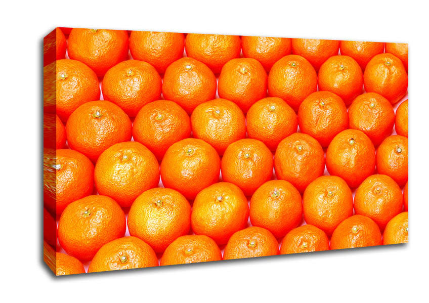 Orange Galour Canvas Wall Art