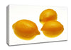 Lemon Trio Canvas Wall Art