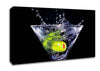 Olive Martini Canvas Wall Art