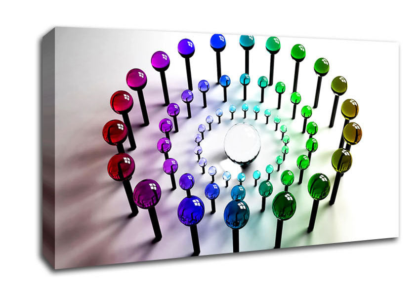 Lollypops Canvas Wall Art