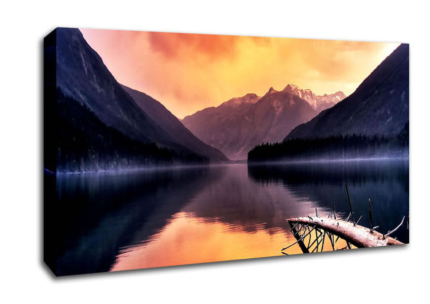 Lake Reflections Canvas Wall Art