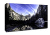 Mountain Lake Reflections Canvas Wall Art