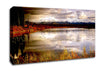 Lake Autumn Clouds Canvas Wall Art