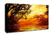 Ochre Lake Canvas Wall Art