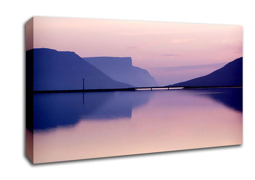 Mystical Mountain Canvas Wall Art