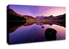 Lake Mountain Reflections Canvas Wall Art