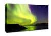 Northern Lights River Flow Canvas Wall Art