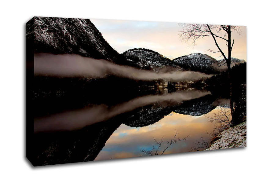 Lake Paradise Canvas Wall Art