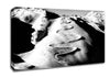 Les Deux Alpes B n W Canvas Wall Art