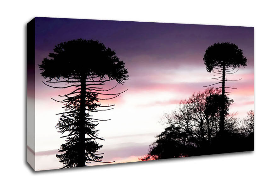 Lavender Skies Canvas Wall Art