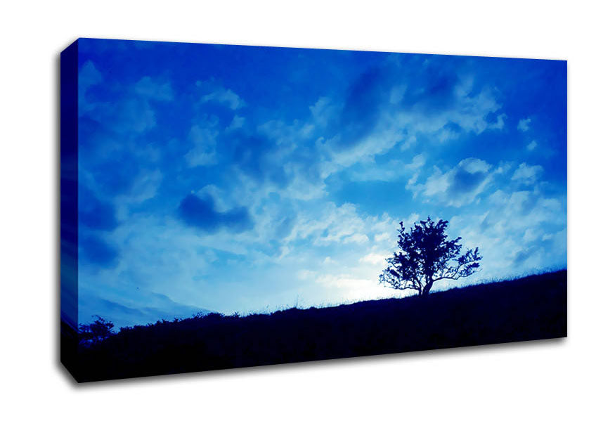 Morning Tree Canvas Wall Art