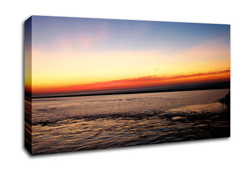 Oceans Skyline Canvas Wall Art