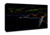 Neon Harbour Canvas Wall Art