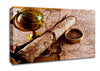 Old Maps And Compass With Globe Canvas Wall Art