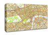 Map Of London Canvas Wall Art