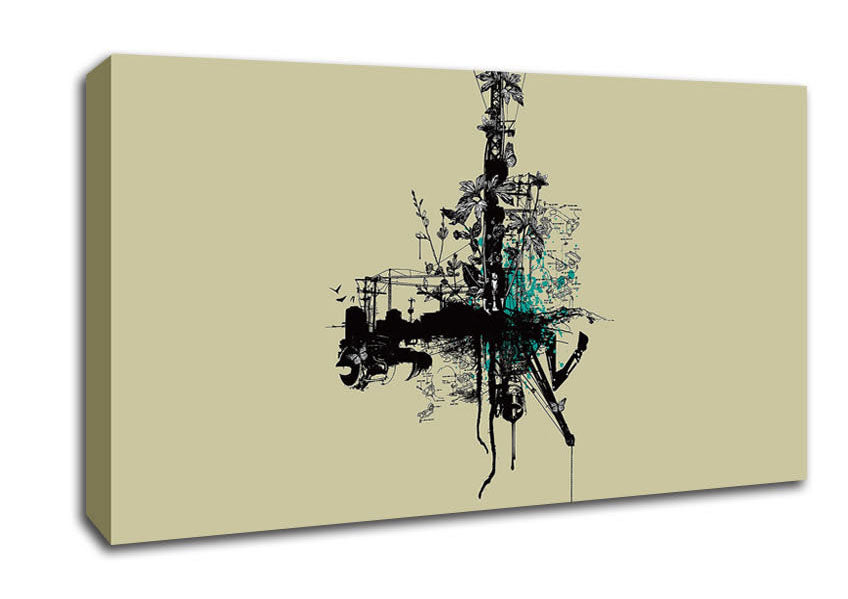 Melting Canvas Wall Art