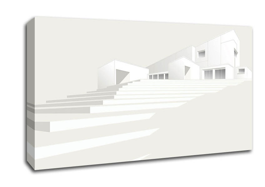 House Concept Canvas Wall Art