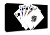 Playing Cards Canvas Wall Art