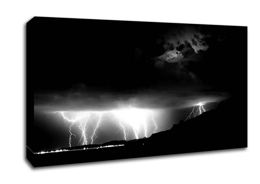 Lightning Canvas Wall Art