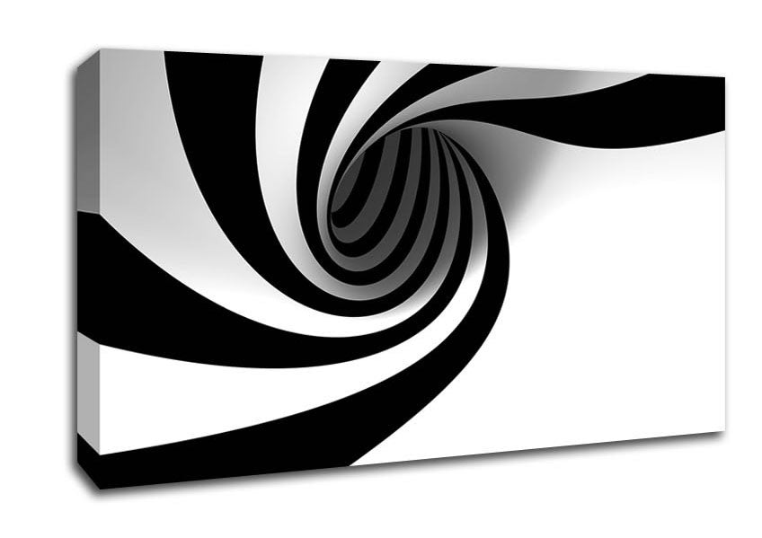 Hypnotic Whirlpool Canvas Wall Art