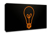 Light Bulb 3 Canvas Wall Art