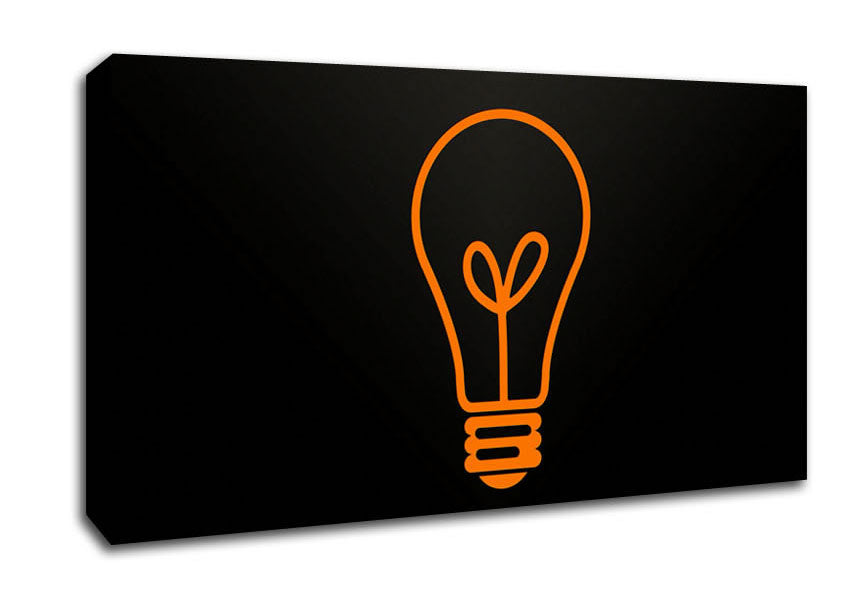 Light Bulb 3 Canvas Wall Art