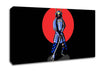Mad Samurai Canvas Wall Art