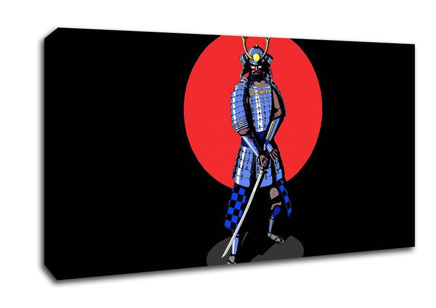 Mad Samurai Canvas Wall Art
