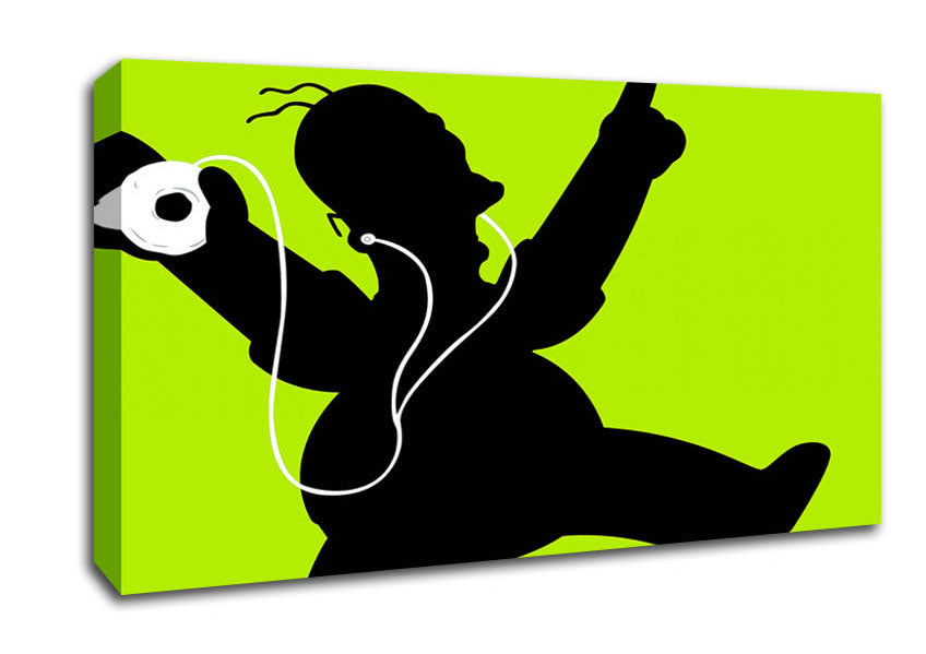 Homer Simpson Canvas Wall Art