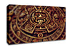 Mayan Clock Canvas Wall Art