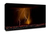 Night Lightning Canvas Wall Art