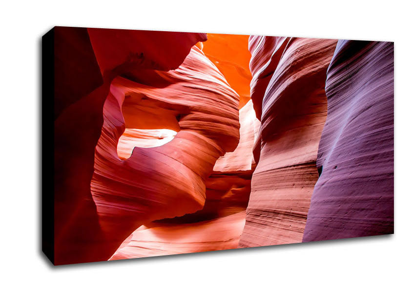 Lower Antelope Canyon Canvas Wall Art