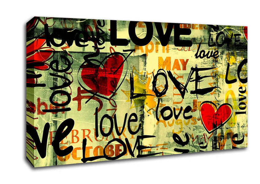 Love Canvas Wall Art