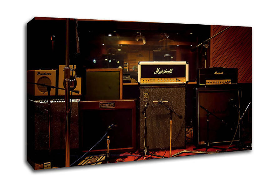 Marshall Speakers Canvas Wall Art