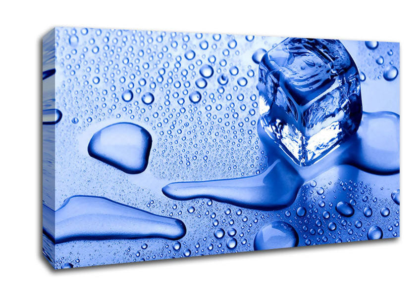 Ice Cube Canvas Wall Art