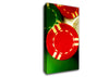 Poker Chips Canvas Wall Art