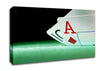 Poker Hand Canvas Wall Art