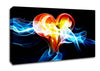 Lovers Heart Of Passion Canvas Wall Art