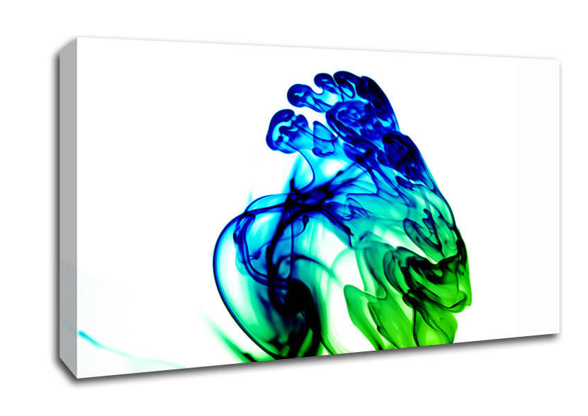 Movement Of Smoke Canvas Wall Art