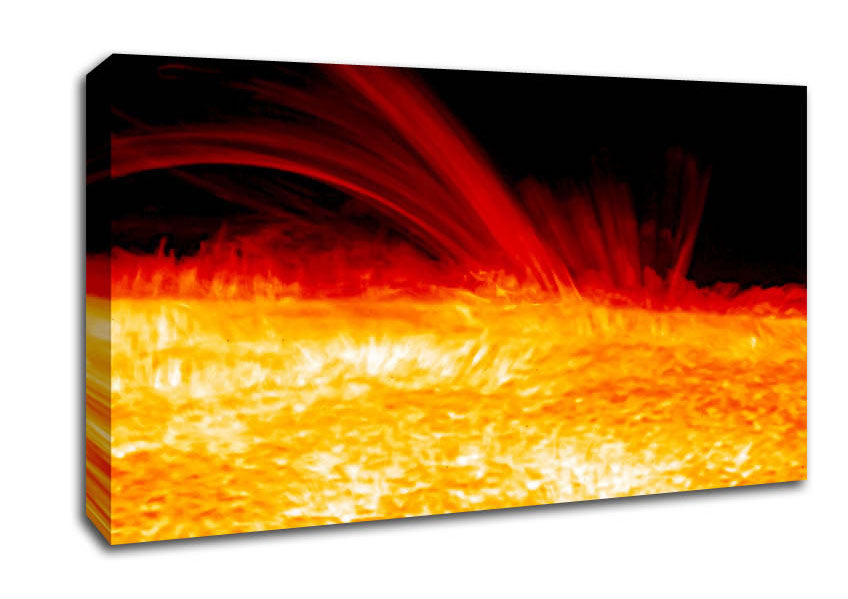 Lava River Canvas Wall Art