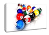 Pool Balls Canvas Wall Art