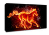 Horse Of Flames Canvas Wall Art