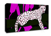 Pink Leopard Spots Canvas Wall Art