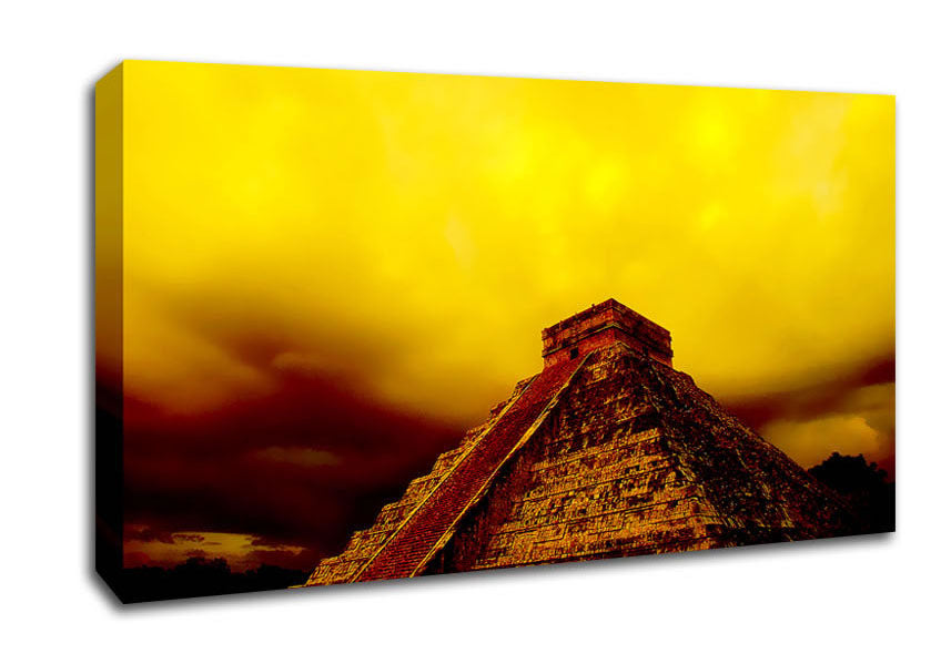 Myan Pyramind 02 Canvas Wall Art