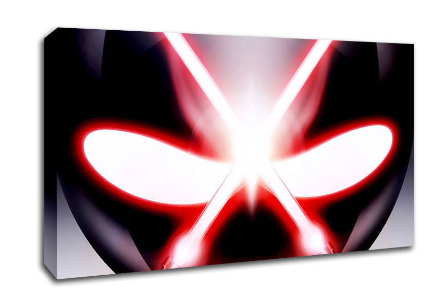 Alien Eyes Canvas Wall Art